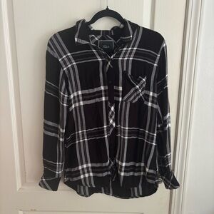 Rails Monochrome Plaid Shirt